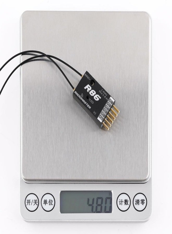 راديوماستر جهاز استقبال راديو ماستر R86 V2 ذو 6 قنوات متوافق مع تقنية SFHSS بتقنية PWM - Image 3